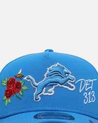 New Era Detroit Lions 'One Love' 9FORTY A-Frame Snapback Official Team Color