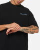 Carre Side Script Oversized T-Shirt Black/Blue