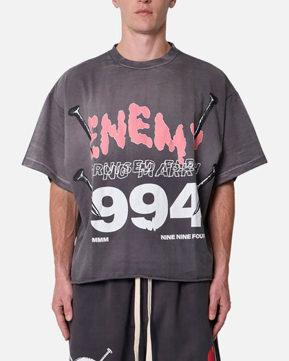 MNML Enemy T-Shirt Washed Black