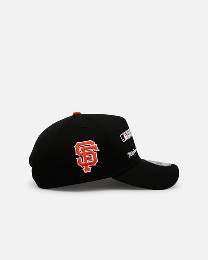 New Era San Francisco Giants 'Workleague' 9FORTY A-Frame Snapback Black