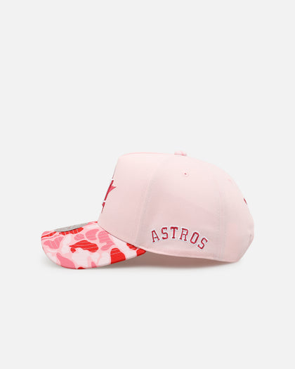 Mitchell & Ness Houston Astros 'Pink Camo' Pro Pinch Snapback Pink