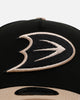 New Era Anaheim Ducks 'Desert Nights' 9FORTY A-Frame Snapback Black/Camel