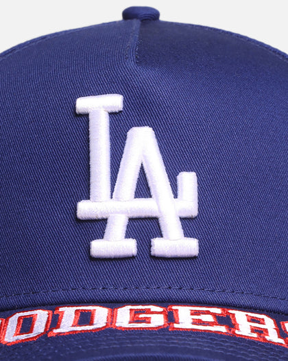 New Era Los Angeles Dodgers 'MLB All Over Logos' 9FORTY A-Frame Snapback Official Team Colour