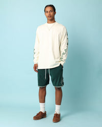 Carré Rosebowl Oversized Long Sleeve T-Shirt Off White