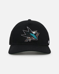 47 Brand San Jose Sharks Mesh '47 Hitch Trucker Snapback Black/Team
