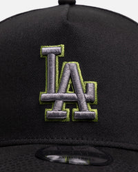 New Era Los Angeles Dodgers 'Realtree UV Project X' 9FORTY A-Frame Snapback Black/Gold