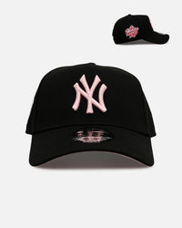New Era New York Yankees 'Black And Pink' 9FORTY A-Frame Snapback Black/Pink