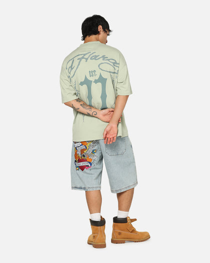 Ed Hardy Established 77 T-Shirt Sage