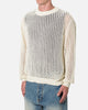 MNML Mesh Knit Sweater Cream