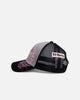 Ed Hardy Dragon Puffer Trucker Snapback Black/Pink