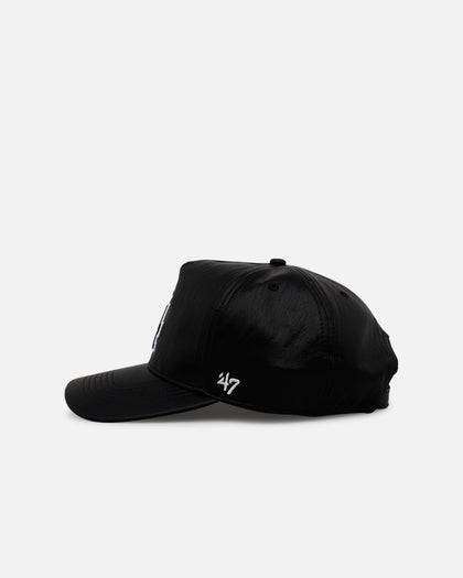 47 Brand Los Angeles Dodgers 'Leather' Hitch Strapback Black
