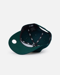 New Era Atlanta Braves 'Heritage Golf' Pre-Curved Golfer Snapback Cilantro Green