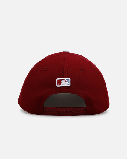 New Era Philadelphia Phillies 'Player Replica' 9FORTY M-Crown Snapback Burgundy