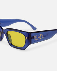 Aire X Von Dutch Renegade Sunglasses Blue/Yellow