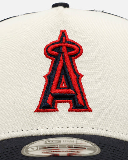 New Era Los Angeles Angels 'Fourth Of July' 9FORTY A-Frame Snapback Chrome/Navy