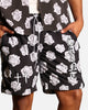 Saint Morta Vintage Rose Beach Shorts Black