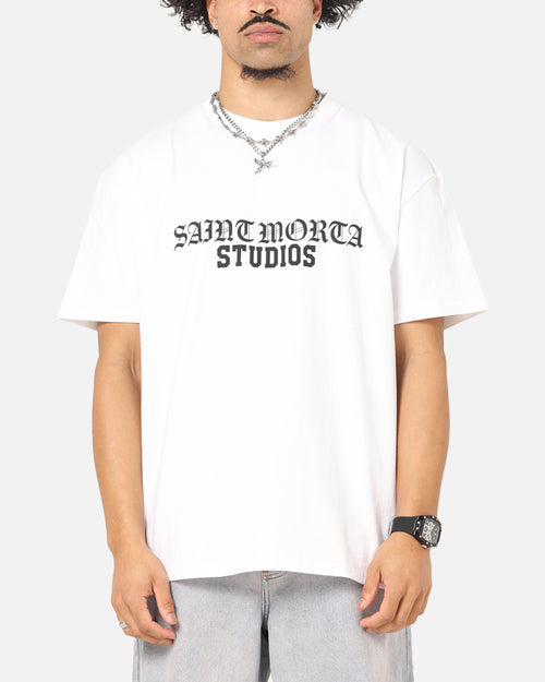Saint Morta Studios Boxy T-Shirt White