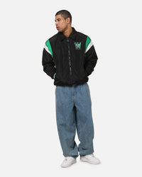 Bleacher Athletic New Zealand Warriors NRL Legacy Baseball Jacket Black