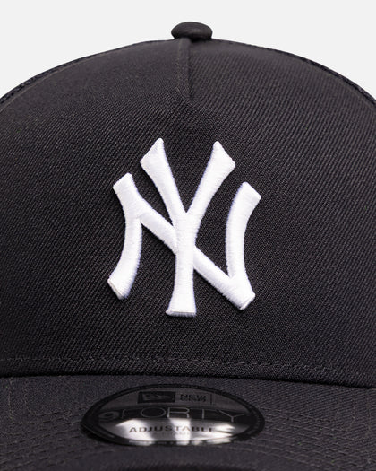 New Era New York Yankees 9FORTY A-Frame Trucker Snapback Navy