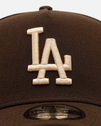 New Era Los Angeles Dodgers 'Stay Classy' 9FORTY A-Frame Snapback Walnut