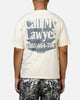 Market Call My Lawyer 3D T-Shirt Cream