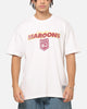 Mitchell & Ness Queensland Maroons 27 X Series Vintage T-Shirt White