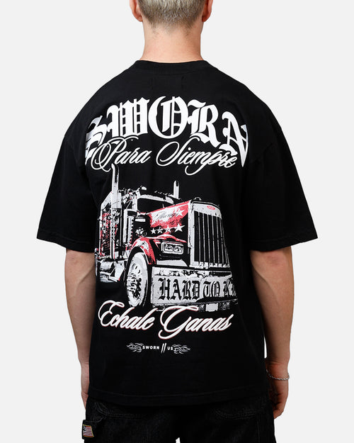 Sworn To Us Con Prisa 'Outlaw Spirit' T-Shirt Black
