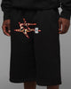 Loiter Hybrid Premium Shorts Black/Leopard