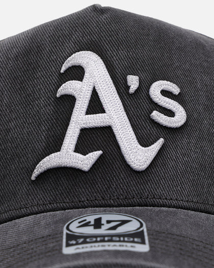 47 Brand Oakland Athletics 'Washed Black' Offside DT Snapback Washed Black
