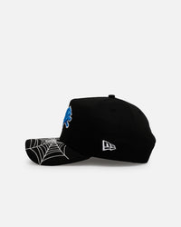 New Era Detroit Lions 'Spider Web Visor' 9FORTY A-Frame Snapback Black