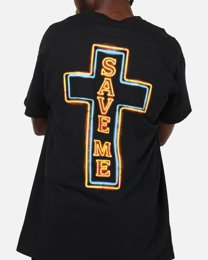 Jelly Roll Praying Neon T-Shirt Black
