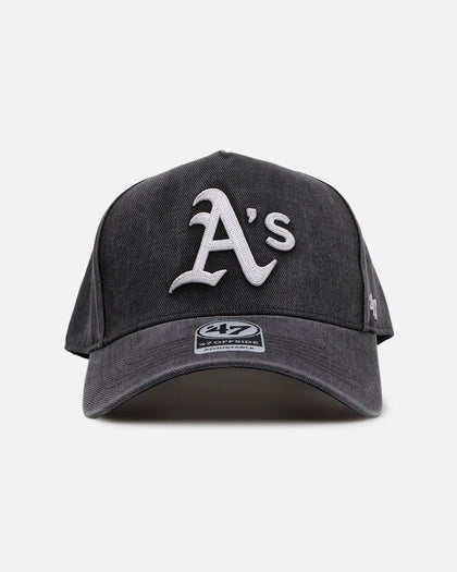47 Brand Oakland Athletics 'Washed Black' Offside DT Snapback Washed Black