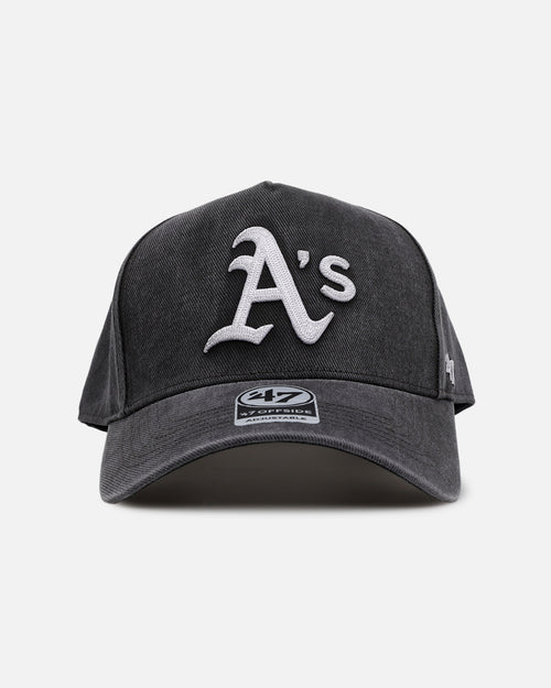 47 Brand Oakland Athletics 'Washed Black' Offside DT Snapback Washed Black