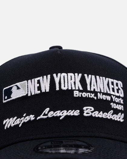 New Era New York Yankees 'Workleague' 9FORTY A-Frame Snapback Navy
