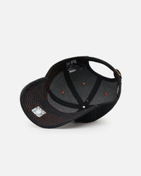 New Era San Francisco 49ers "Black Denim" Classic Casual Strapback Black Denim/Rust Contrast