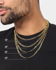 House Of Auric 4.8mm Figaro Chain 18K Gold Vermeil