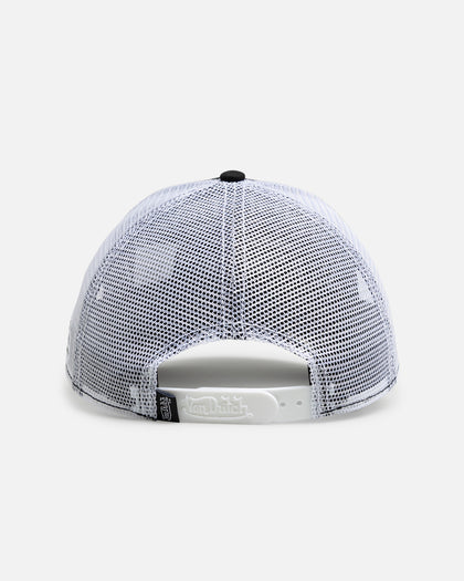 Von Dutch Originals Trucker Snapback Black/White
