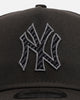 New Era New York Yankees 'Carbon Weave' 9FORTY A-Frame Snapback Black