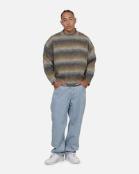 Carre Ombre Knitted Jumper Brown Stripe