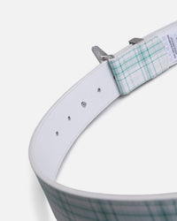 Loiter Star Born Belt Green Plaid