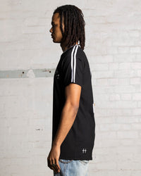 Saint Morta College Lafayette T-Shirt Black/White