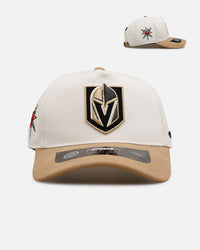 Pro Standard Vegas Golden Knights 'Signature Suede' Pro Pinch Strapback Eggshell
