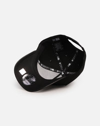New Era Los Angeles Lakers 'Canvas Leather' 9FORTY A-Frame Snapback Black