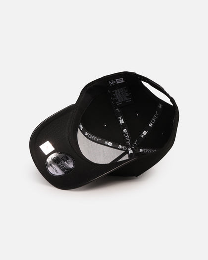 New Era Los Angeles Lakers 'Canvas Leather' 9FORTY A-Frame Snapback Black