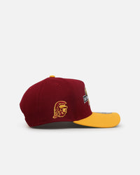 New Era University Of Southern California Trojans Back To Back 'USC Pack' 9FORTY A-Frame Snapback Burgundy/Yellow