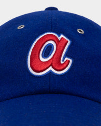 47 Brand Atlanta Braves 'Wooly Clean-Up' Strapback Royal
