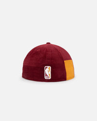 New Era Chicago Bulls 'Maroon Patchwork Corduroy' 59FIFTY Fitted Maroon/Yellow