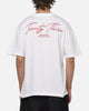 XXIII Script T-Shirt White/Red