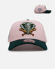 New Era Oakland Athletics 'Pink Crown' 9FORTY A-Frame Snapback Pink