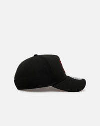 New Era Los Angeles Dodgers 'Easy Black And Scarlet' 9FORTY A-Frame Snapback Black/Scarlet